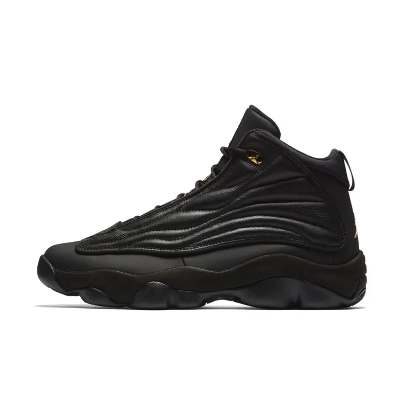 Jordan  Pro Strong Black Metallic Gold Black/Metallic Gold (407285-010)