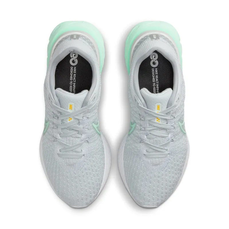 Nike React Infinity Run Flyknit 3 Pure Platinum Mint Foam (DD3024-007)