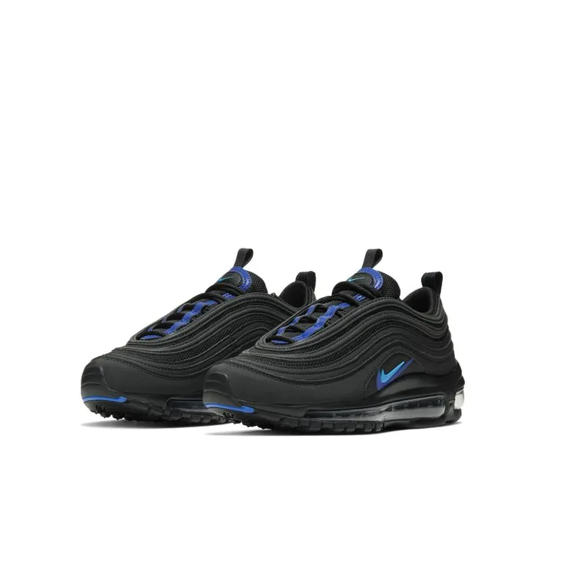 Nike Air Max 97 Just Do It Black (GS) Black/Hyper Royal-Blue Hero-Cool Grey (CT6025-001)