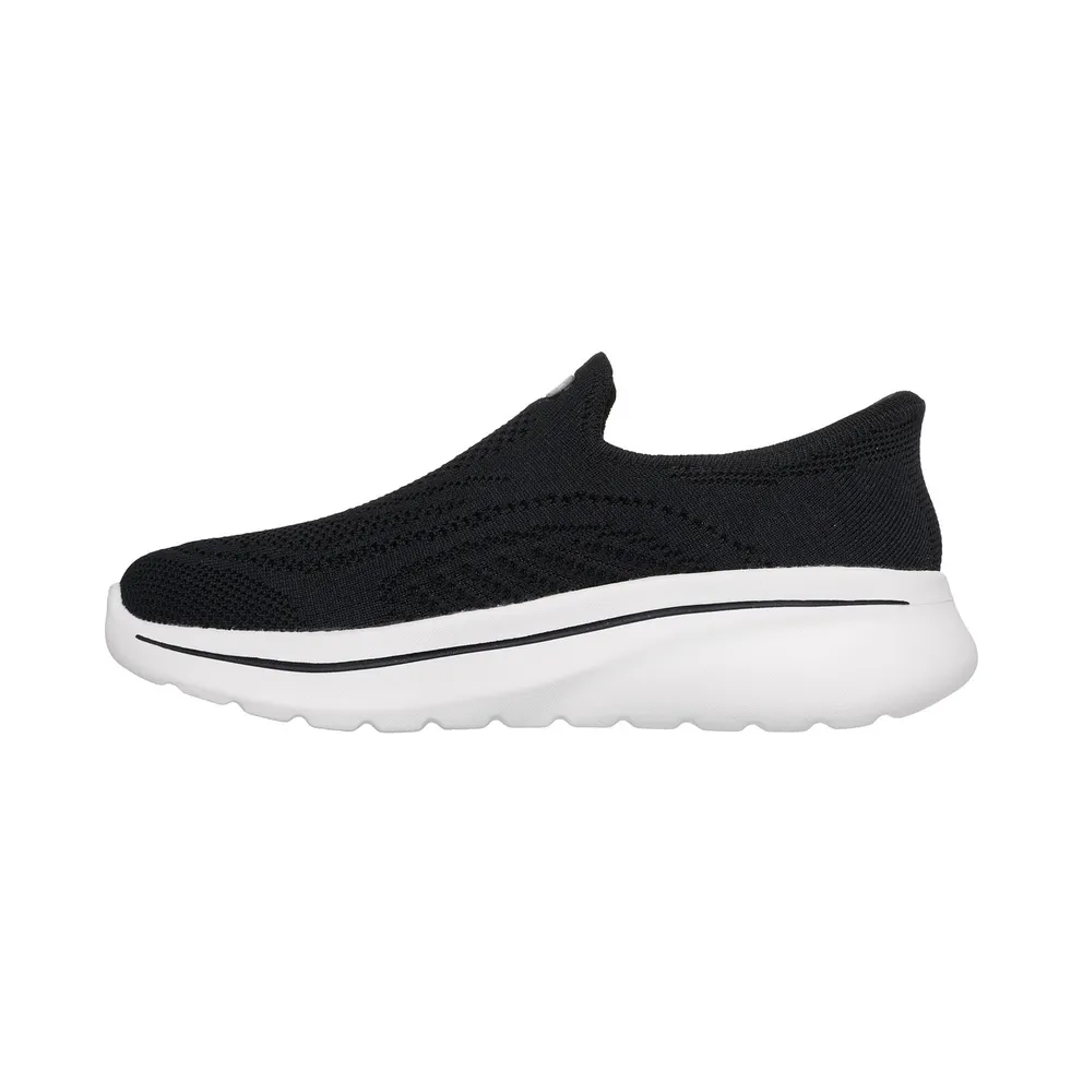 Skechers Slip-ins Relaxed Fit: GO Walk Arch Fit N-Joy “Arianne Sneaker Black” (125843BLK)