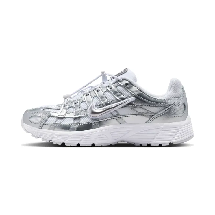 Nike P-6000 Utility GS “White / Metallic Silver / Vast Grey” (IR5228-100)
