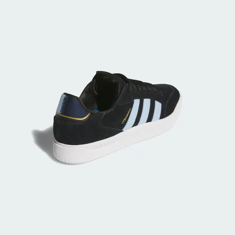 Adidas Tyshawn Low Core Black / Clear Sky / Collegiate Navy (JH8153)
