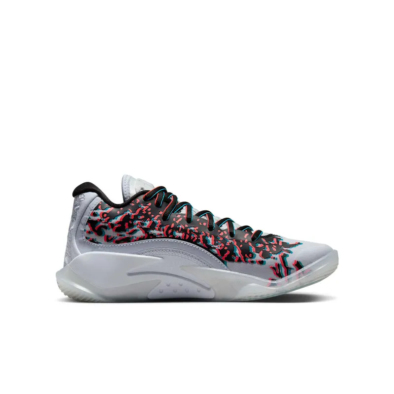 Jordan ZION 3 GS “Football Grey/Black/Flash Crimson/Chlorine Blue” (FZ4792-060)