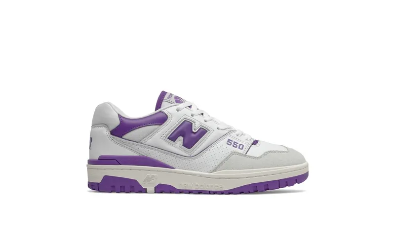 New Balance 550 White Purple (BB550WR1)