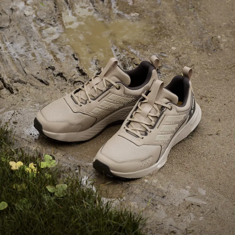 Adidas Tracefinder Trail Running Khaki Three / Beige / Aurora Coffee (HQ5094)