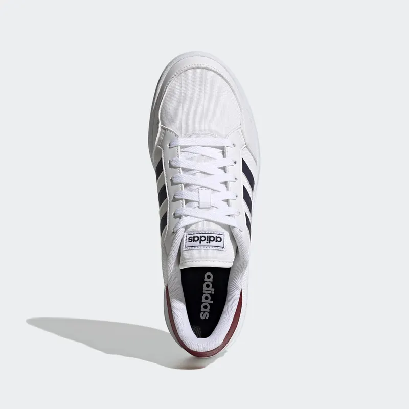 Adidas Breaknet Shoes Cloud White / Shadow Navy / Shadow Red (GY3585)
