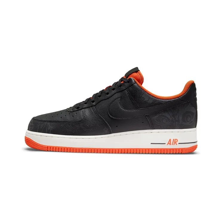 Nike Air Force 1 Low 07 PRM Halloween – “Black / Black-starfish-sail” (DC8891-001)