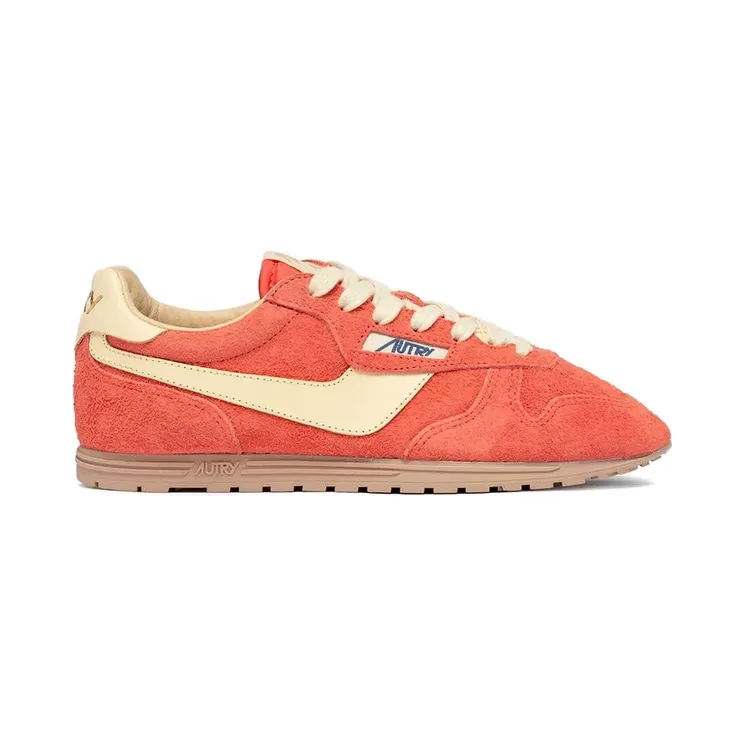 Autry Windspin Sneakers aus Wildleder – Orange (WSLWUB29)