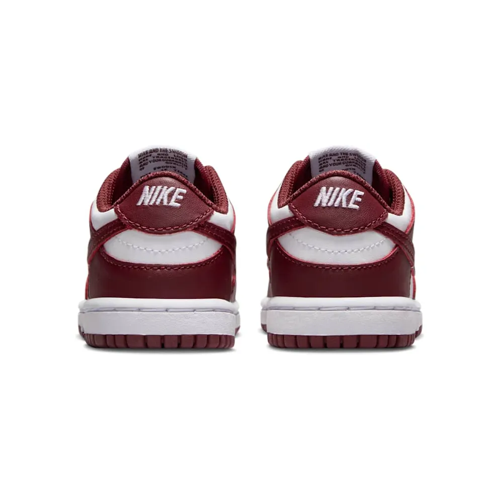 Nike Dunk Low White Gym Red Redwood (FB9107-115)