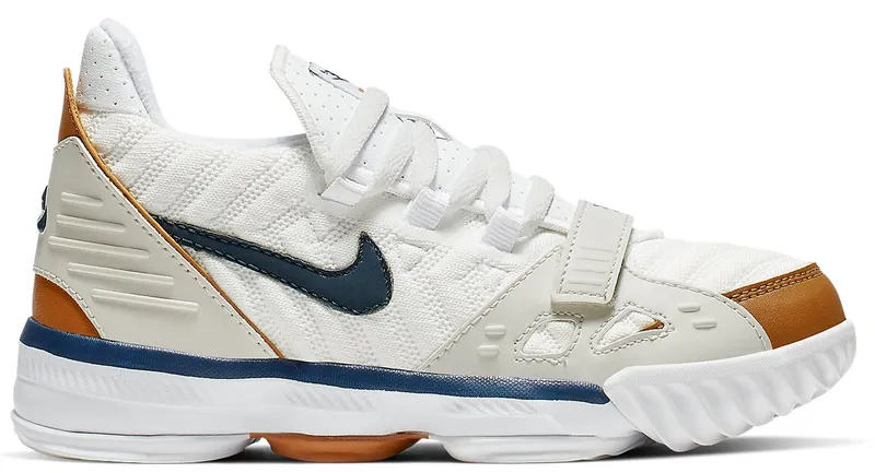 Nike LeBron 16 Medicine Ball (PS) White/Midnight Navy-Ginger (CJ6705-100)