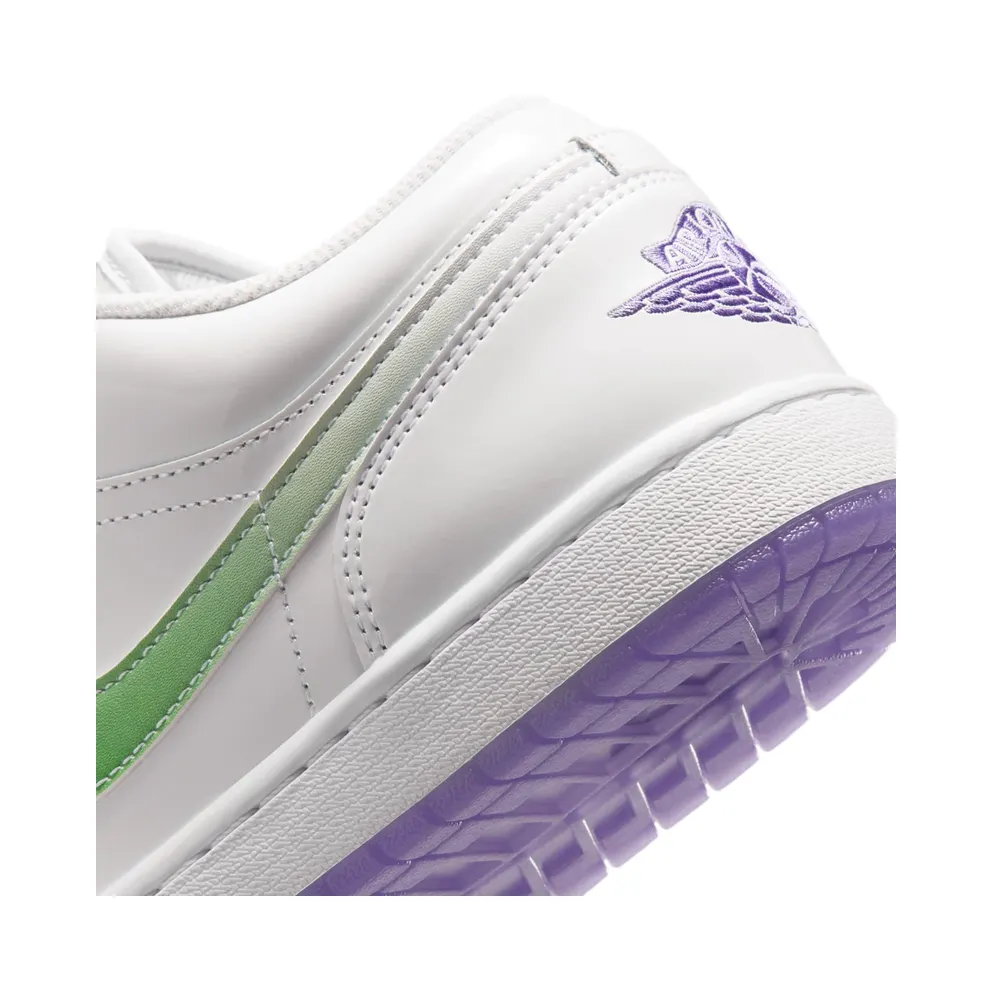 Air Jordan 1 White/Key Lime/Action Grape (IR2367-100)