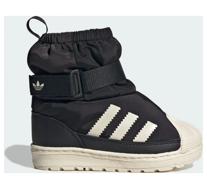 Adidas Superstar 360 Boot Kids Core Black / Wonder White / Carbon (JQ7951)