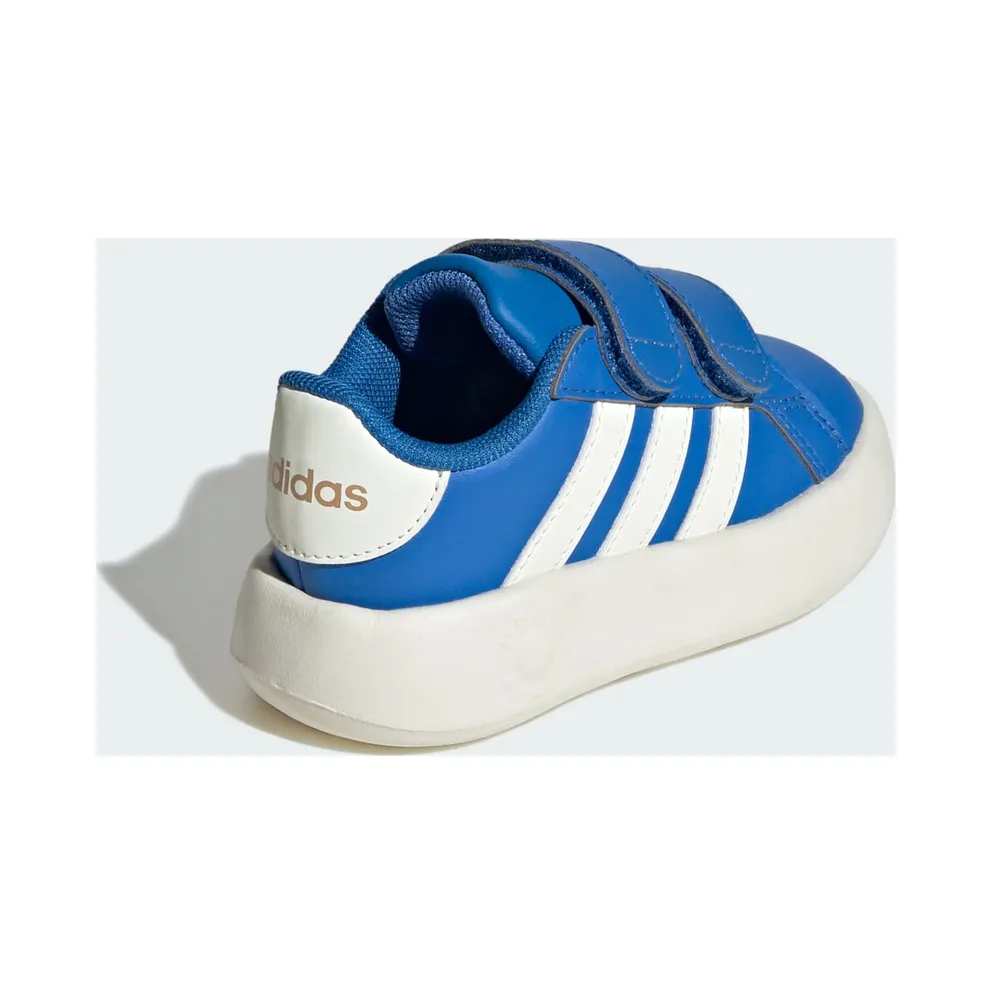 adidas Grand Court 2.0 Shoes Kids “Bright Royal / Ivory / Warm Sandstone” (JR5103)