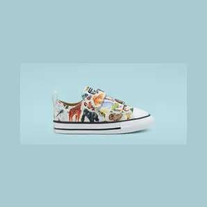 Converse Toddler Science Class Easy-On Chuck Taylor All Star Low Top White/black/white (768463C)