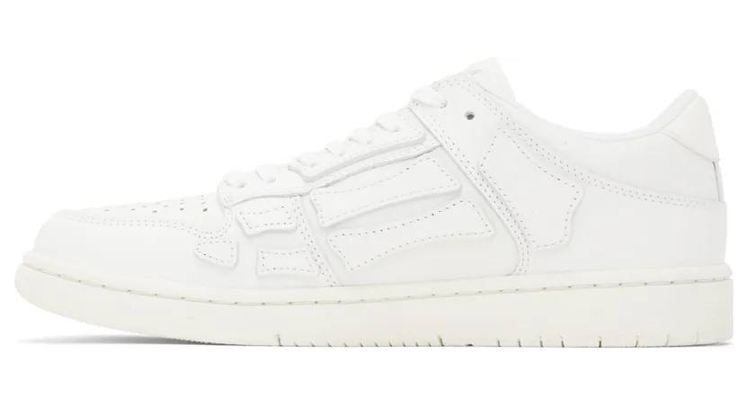 AMIRI White Skel Top Low Sneakers (MFS003-194) (3)