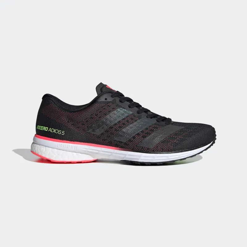adidas Adizero Adios 5 Core Black / Core Black / Signal Pink (EG4658)