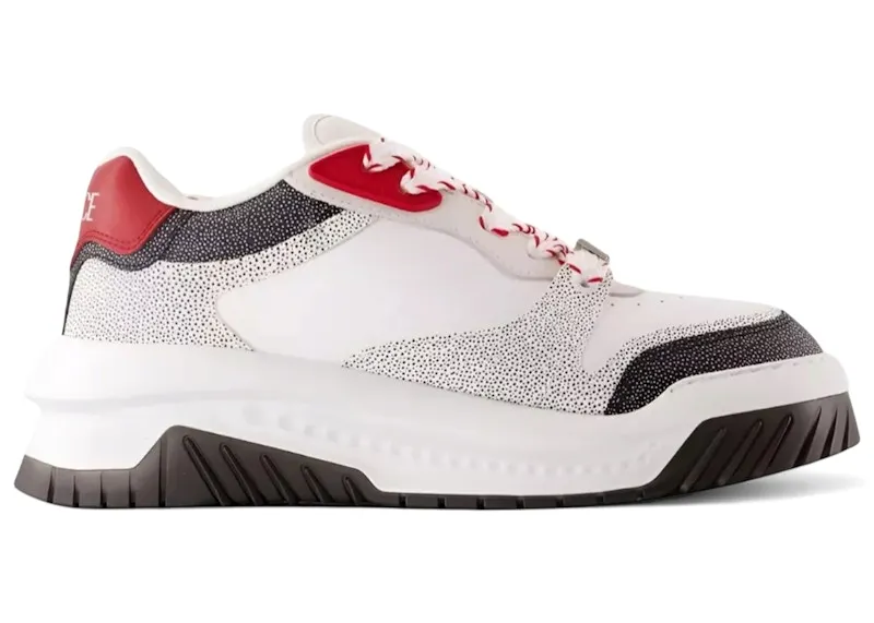 Versace Odissea White Grey Red (1015437-1A12170-2BQ3P)