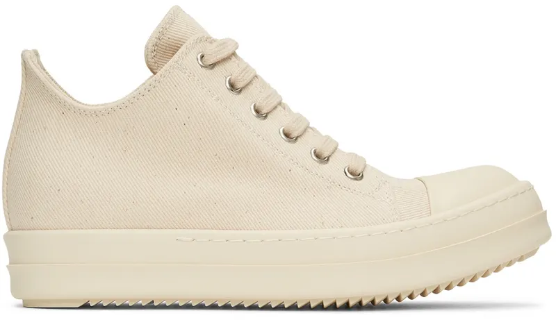 Rick Owens Drkshdw Off-White Denim Low (DS01B7802 DMN)