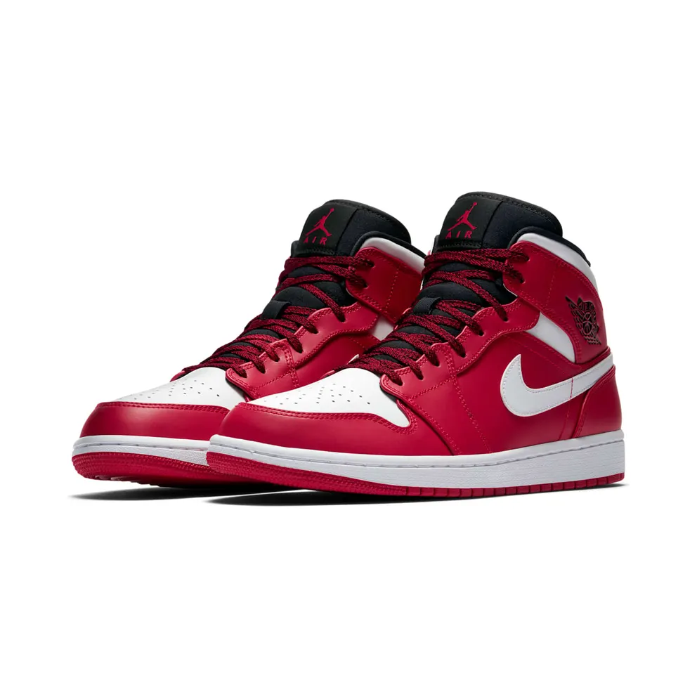 Jordan 1 Mid Chicago Gym Red/White-Black (554724-605)