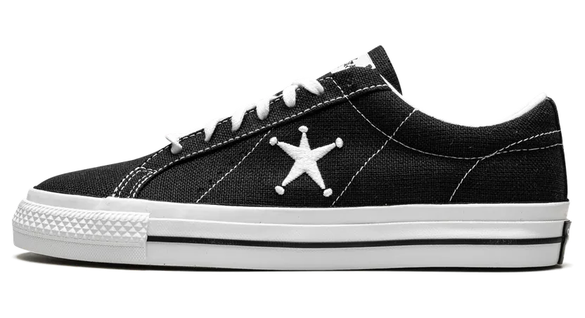 Converse Converse x Stüssy One Star Zwart/zwart/wit (173120C)