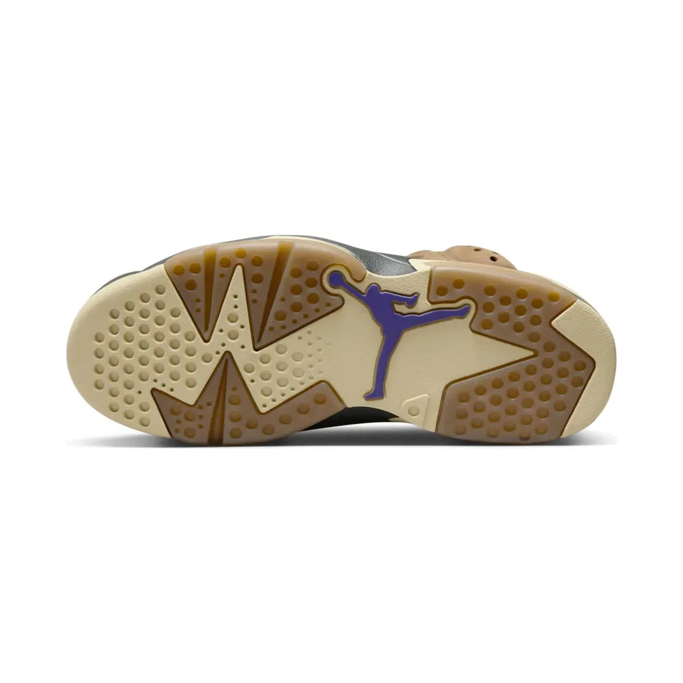 Air Jordan 6 GORE-TEX ‘Brown Kelp’ Brown Kelp/Shadow Brown/Court Purple/Team Gold (FD1643-300)