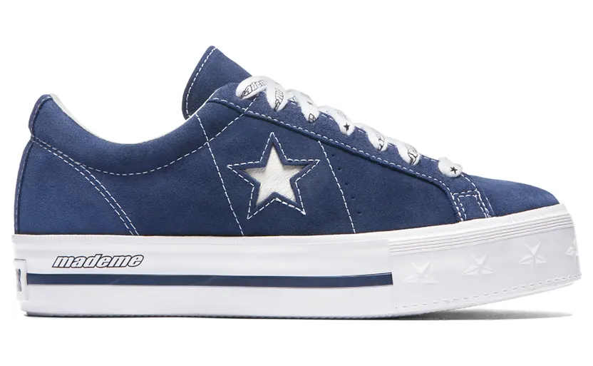 Converse One Star Platform Ox MadeMe Medieval Blue (W)