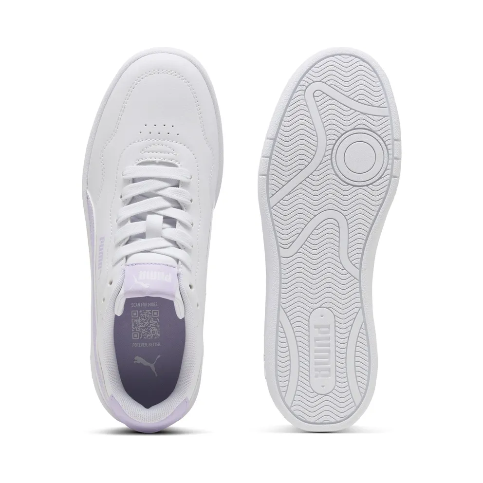 Puma Court Lally “Puma White / Light Lavender” (400367_18)