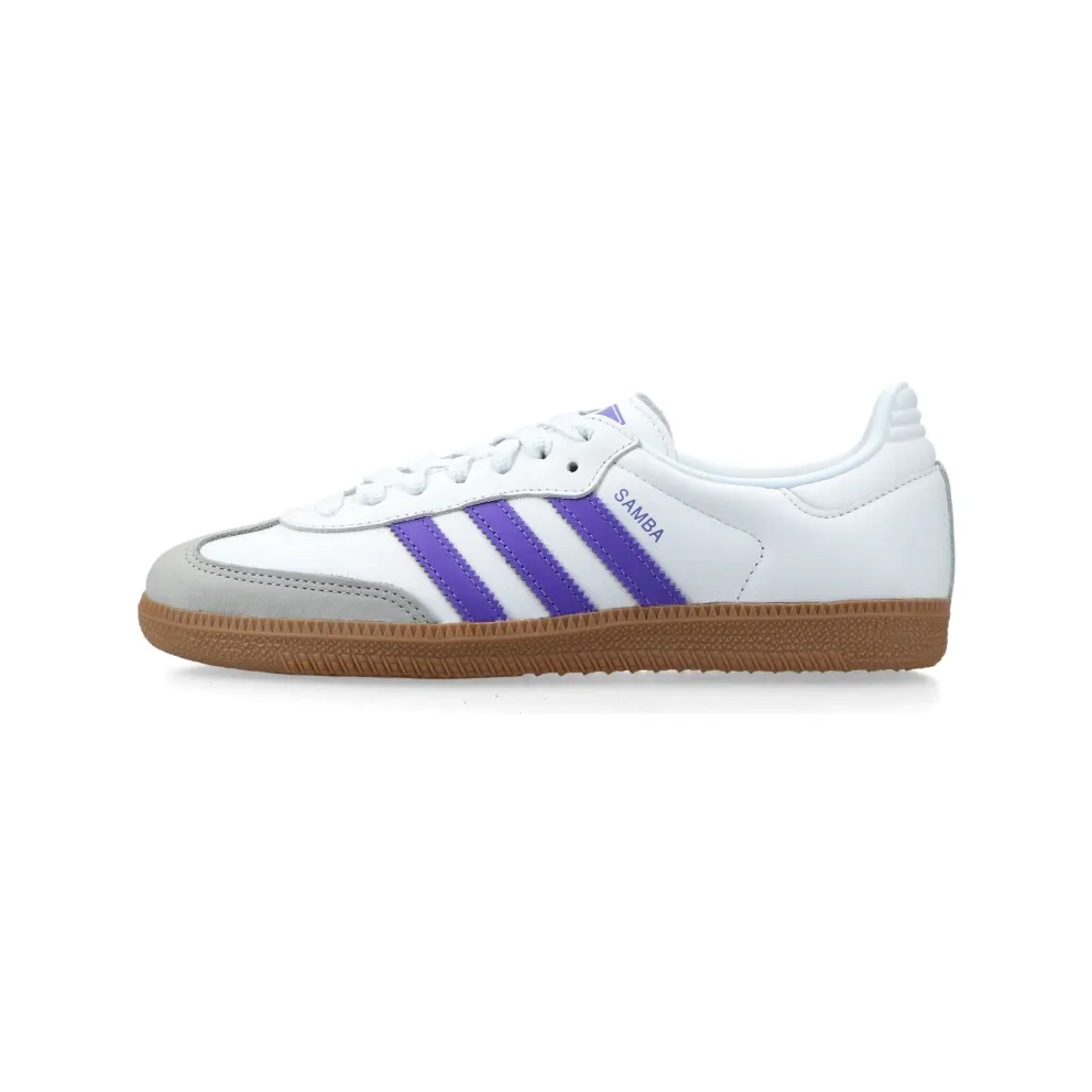 adidas Samba OG White Purple Rush