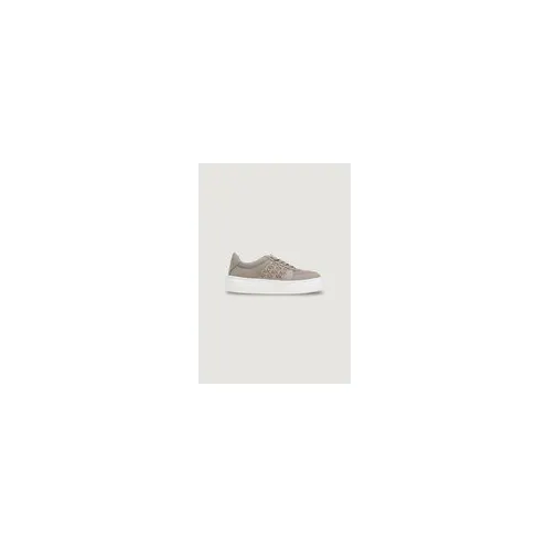 Armani Exchange met plateauzool en logo met stras “White” (XW002788AF23057) (2)