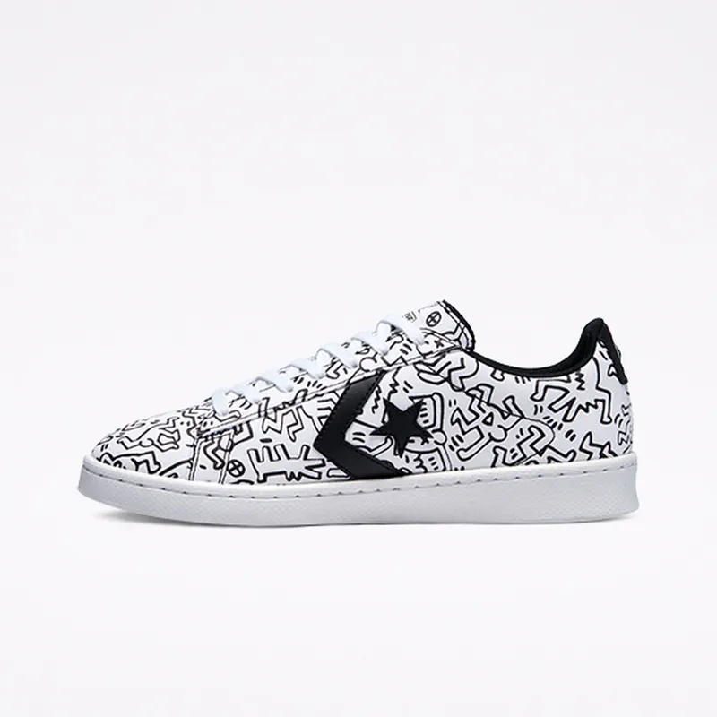 Converse Converse x Keith Haring Pro Leather Low Top White/Black/Red (171857C)