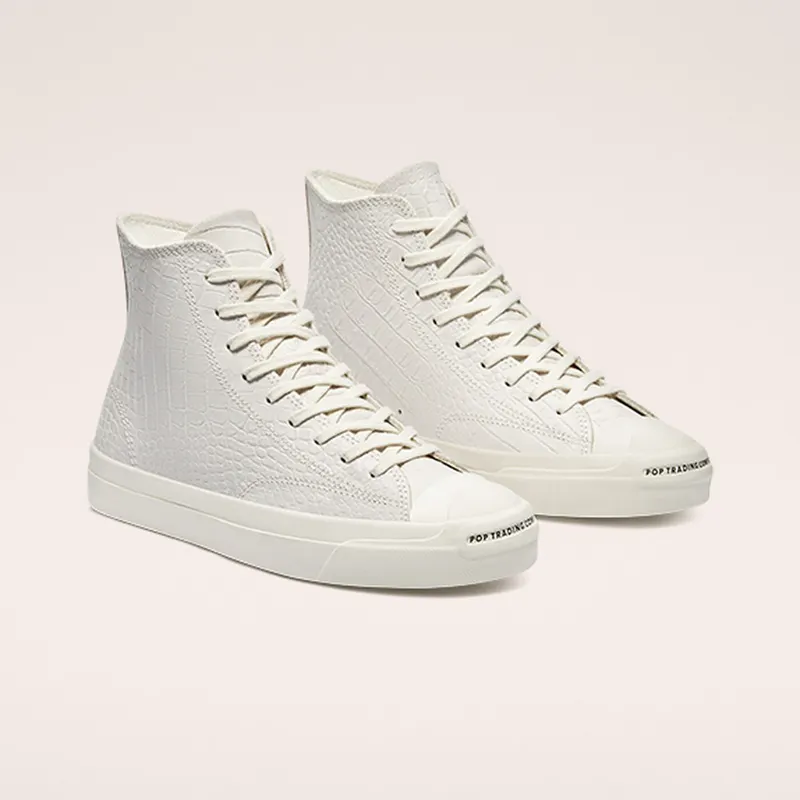 Converse Jack Purcell Pop Trading Company Dragonskin Egret/Black-Egret (170543C)
