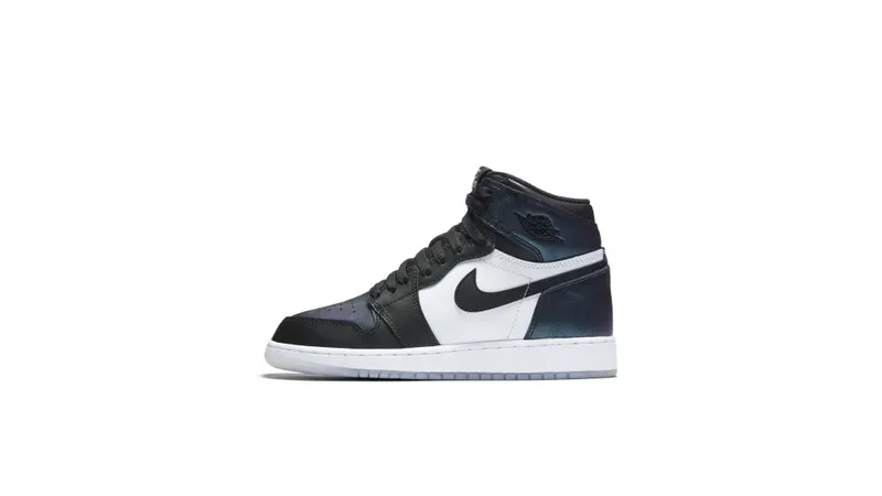 Jordan 1 Retro All Star 2017 “Chameleon” (GS) Black/Black-Metallic Silver (907959-015)