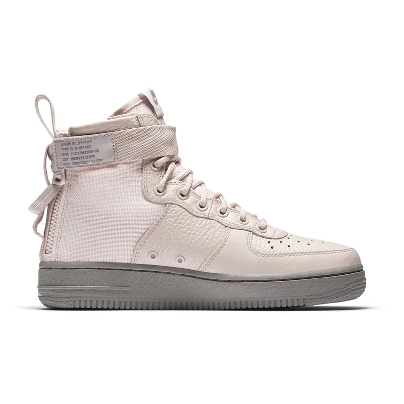 Nike SF Air Force 1 Mid Silt Red (W) Silt Red/Silt Red-Dust (AA3966-600)