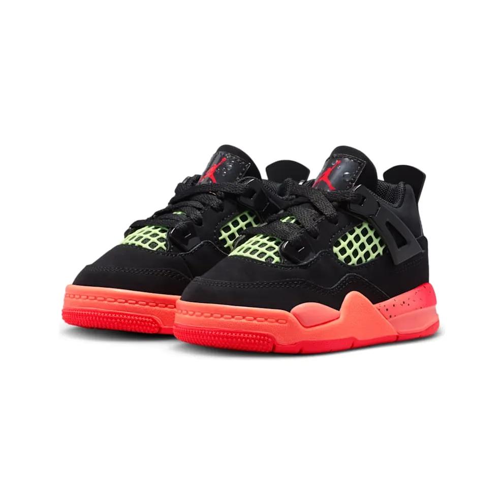 Air Jordan 4 Retro TD “Black Infrared Barely Volt” (II1270-001)