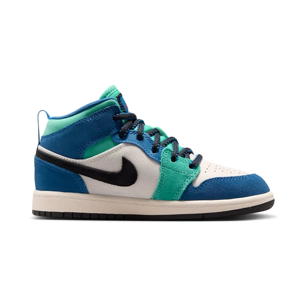 Air Jordan 1 Chalk/True Blue/Kinetic Green/University Red (IO2056-100)