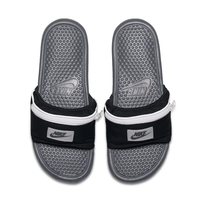 Nike Benassi JDI Fanny Pack Cool Grey Black/Summit White-Cool Grey (AO1037-001)