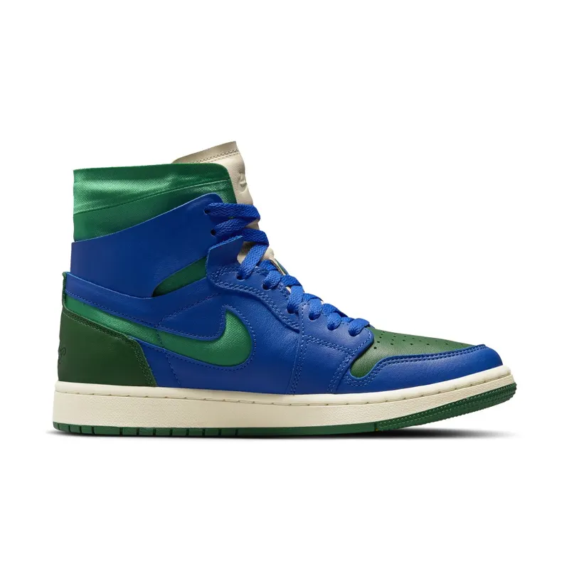 Jordan 1 High Zoom CMFT Aleali May (W) – “Royal / Green / Sail” (DJ1199-400)