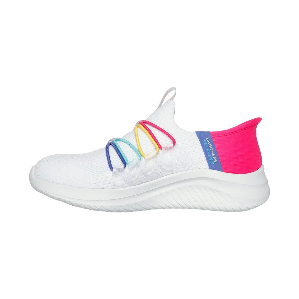 Skechers Slip-ins: Ultra Flex 3.0 – Bungee Fun Sneaker White