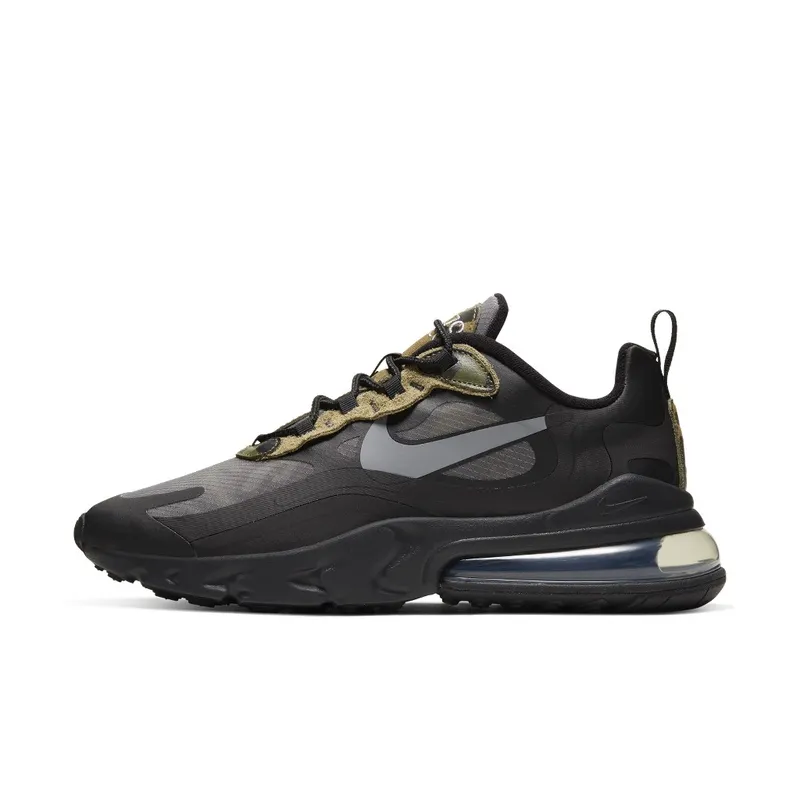 Nike  Air Max 270 React Camo Black/Anthracite-White (CT5528-001)