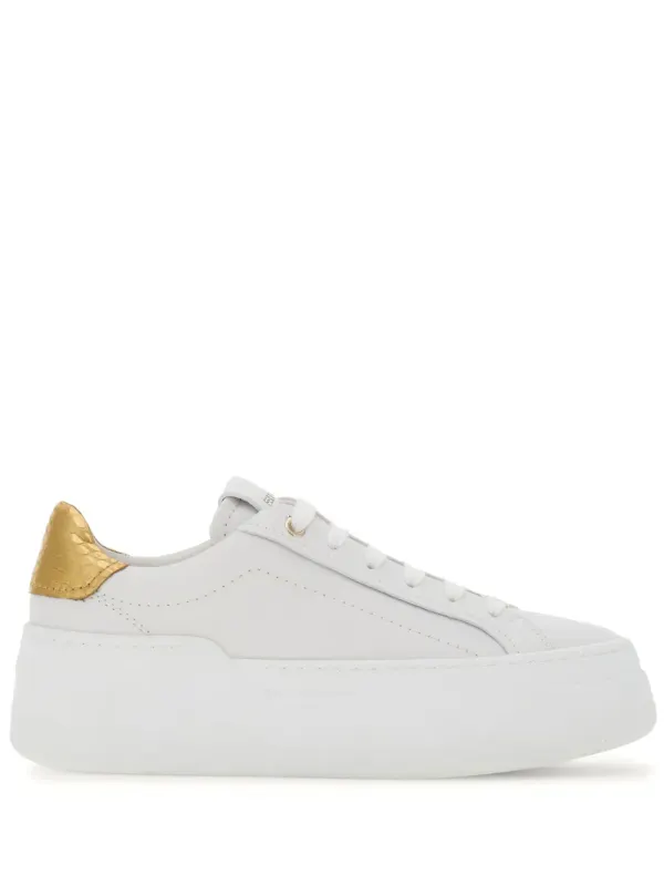 Ferragamo Wedge- mit Plateau – White (769352)
