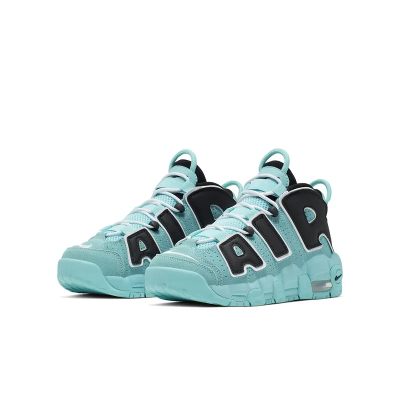 Nike  Air More Uptempo Tiffany (GS) Light Aqua/Black-White (415082-403)