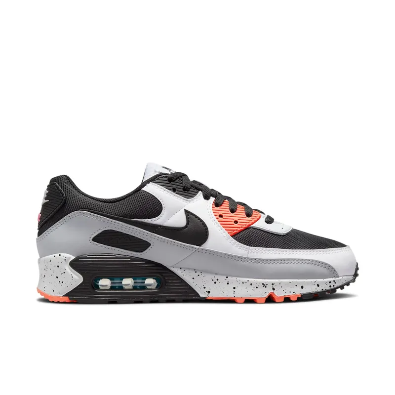 Nike Air Max 90 White Turf Orange (2021) (DC9845-100)
