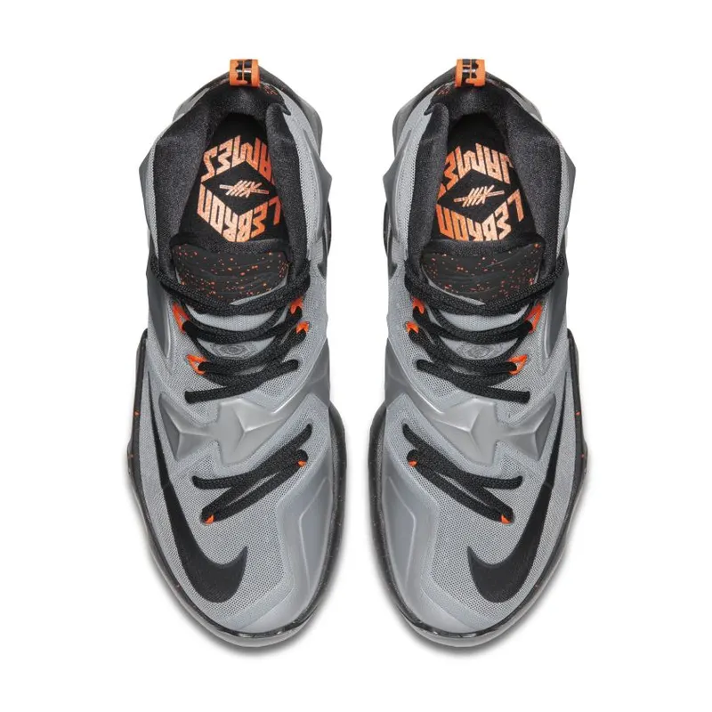 Nike LeBron 13 Lava Metallic Silver/Energy-Hyper Jade-Black (807219-003)