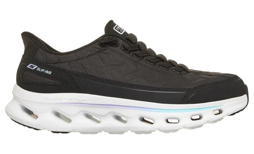Skechers Slip-ins: GO WALK Glide-Step 2.0 – Cozy Fit Walker Sneaker Zwart