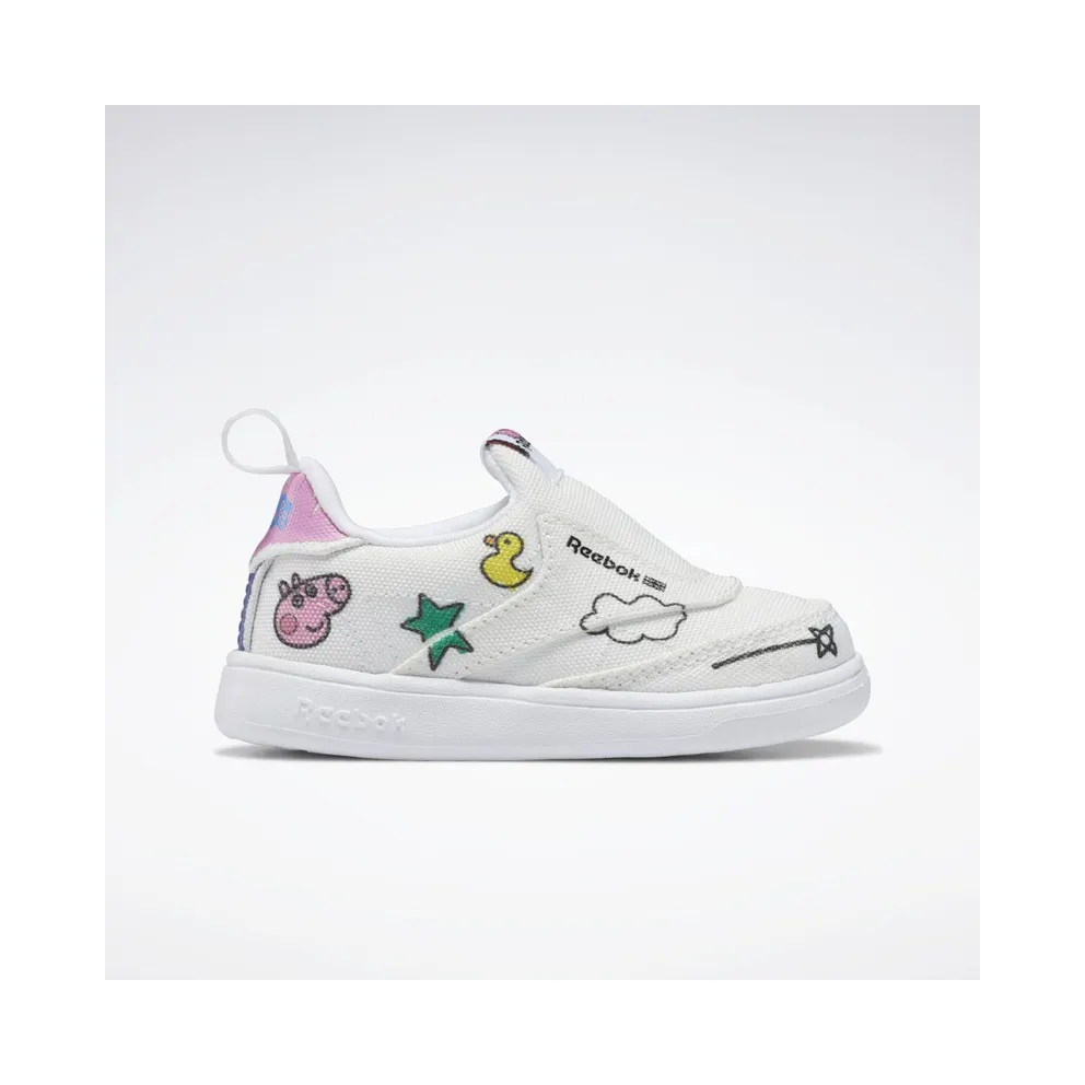Reebok Club C Slip-On IV Cloud White / Core Black / Cloud White (H05205)