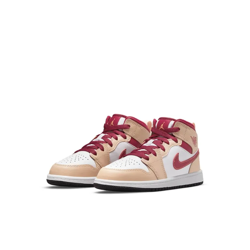 Jordan 1 Mid Younger Kids’ Brown (640734-201)