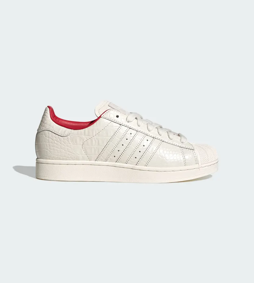Adidas Superstar II Core White / Core White / Better Scarlet (IH9763)