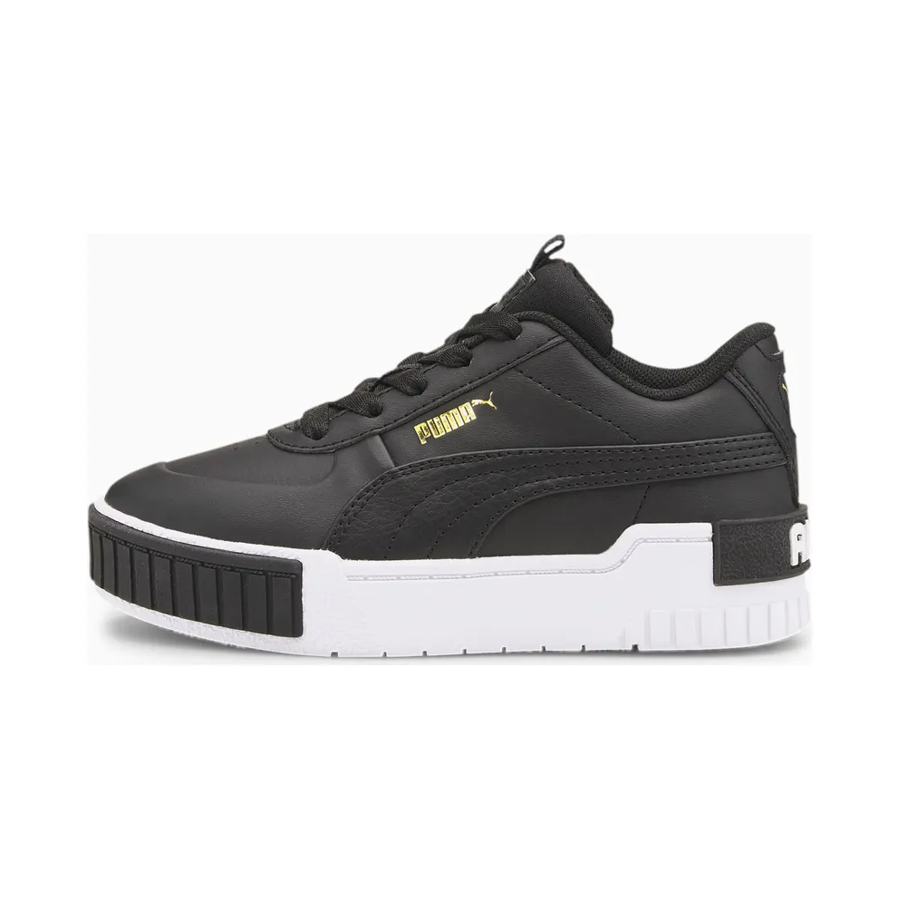 Puma Cali Sports Kids White/Black (374187-02)