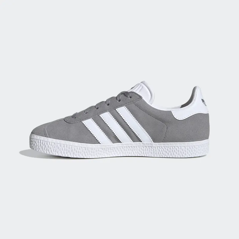 Adidas Gazelle Grey Three / Cloud White / Gold Metallic (FW0716)