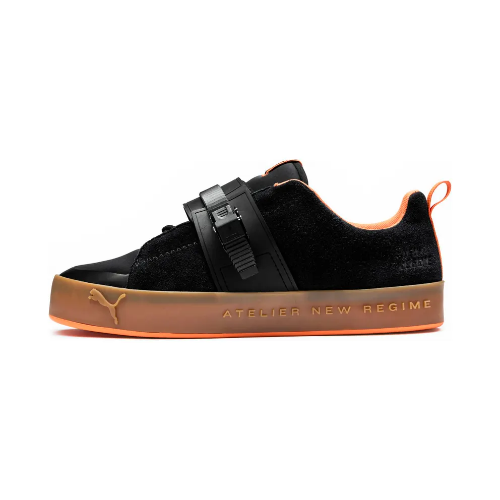 Puma Court Platform Brace Atelier New Regime Black Puma Black/Scarlet Ibis (366537-02)